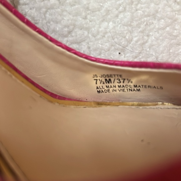 Jessica Simpson Pink Heels Size 7.5 - Picture 5 of 5